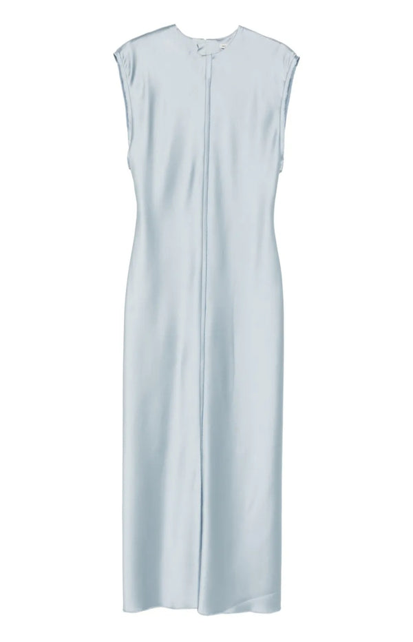 Load image into Gallery viewer, Frayed midi dress