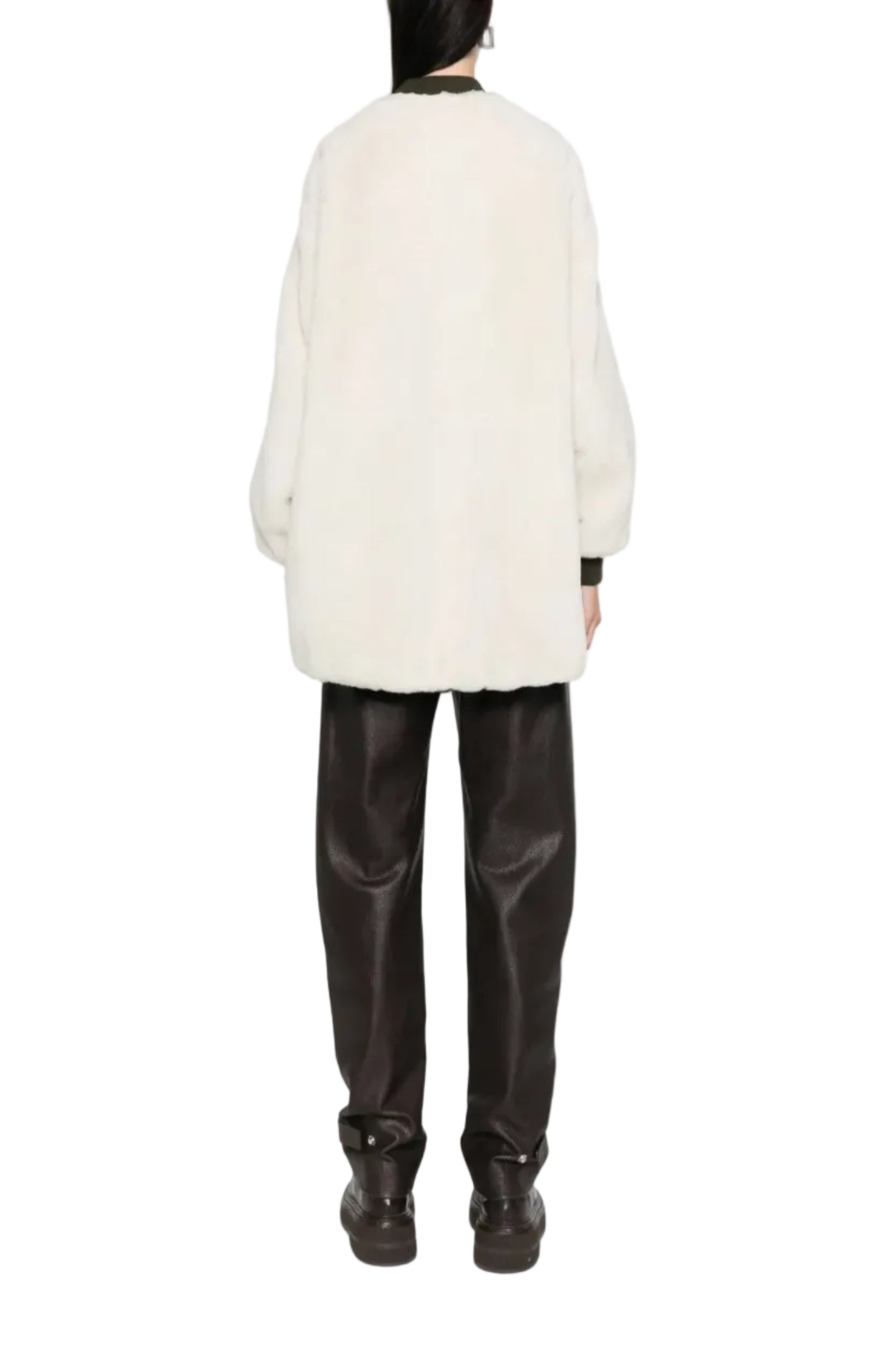 Cargar imagen en el visor de la galería, Zip-fastening coat