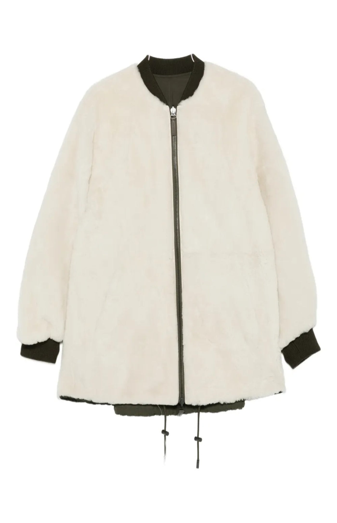 Cargar imagen en el visor de la galería, Zip-fastening coat
