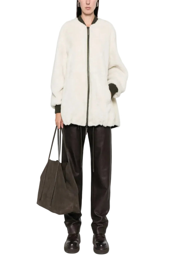 Load image into Gallery viewer, Zip-fastening coat