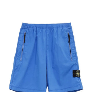 Compass logo-patch shorts