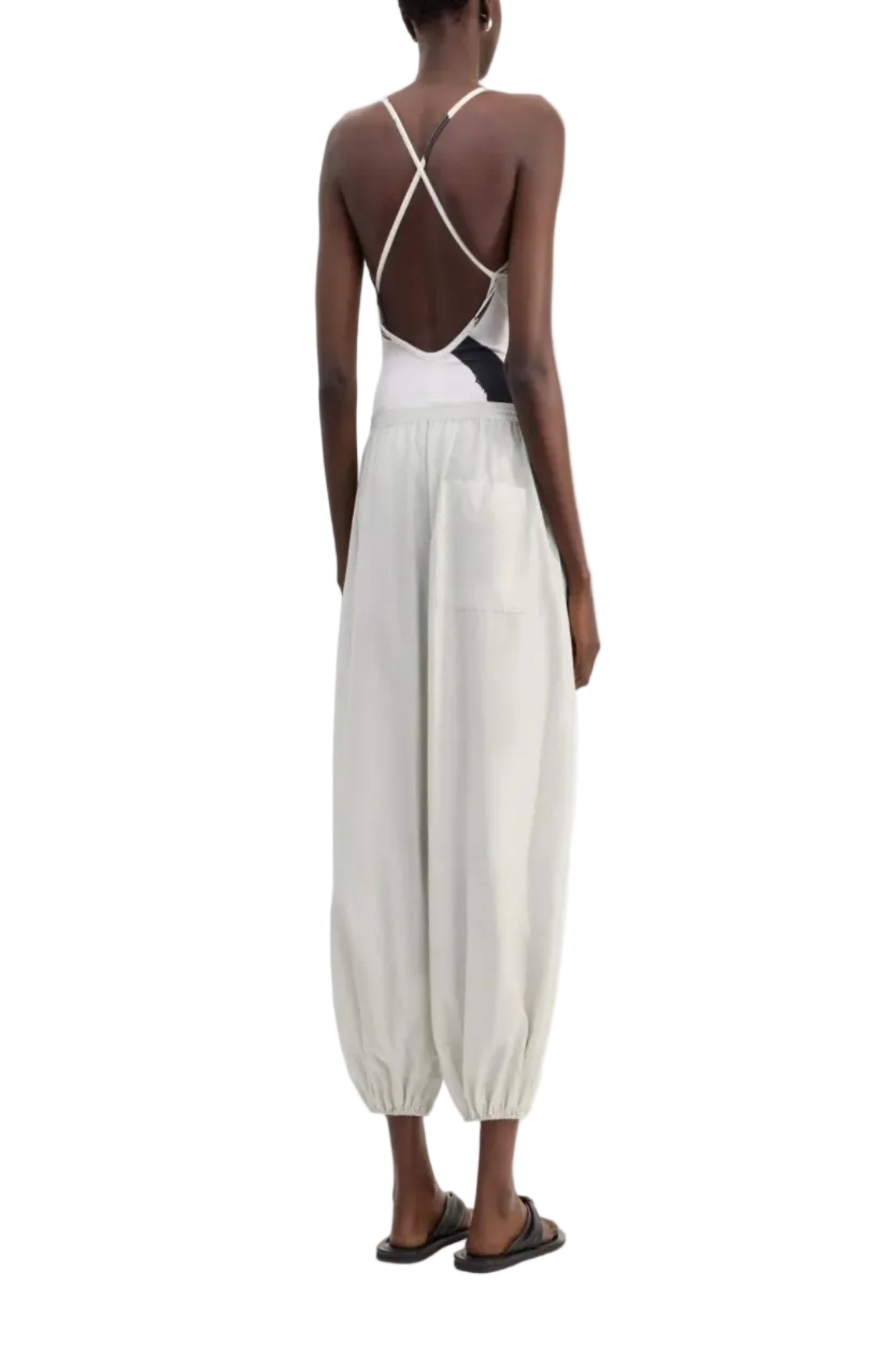Cargar imagen en el visor de la galería, Almaya gathered trousers