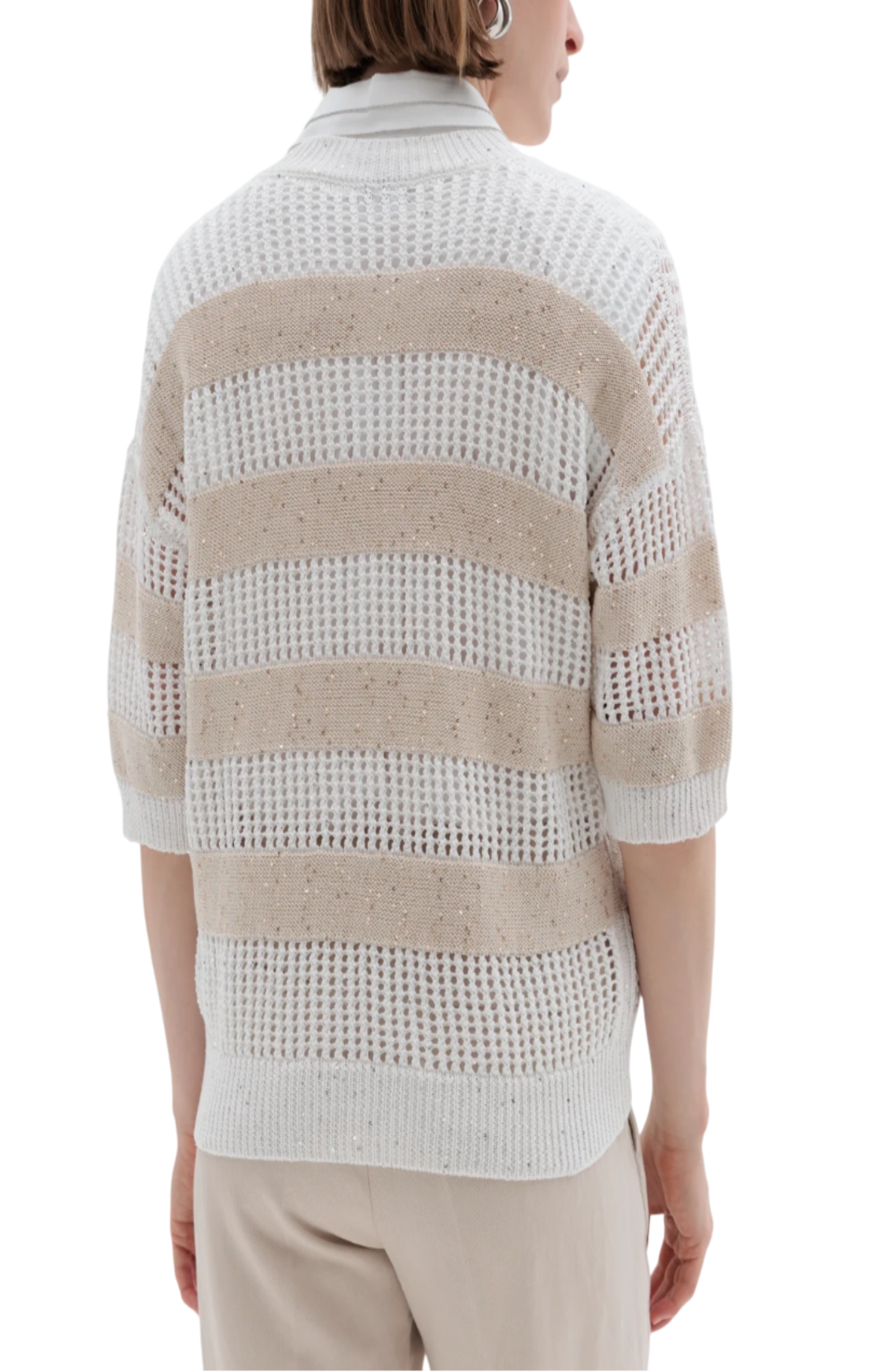 Cargar imagen en el visor de la galería, Short-sleeved jumper
