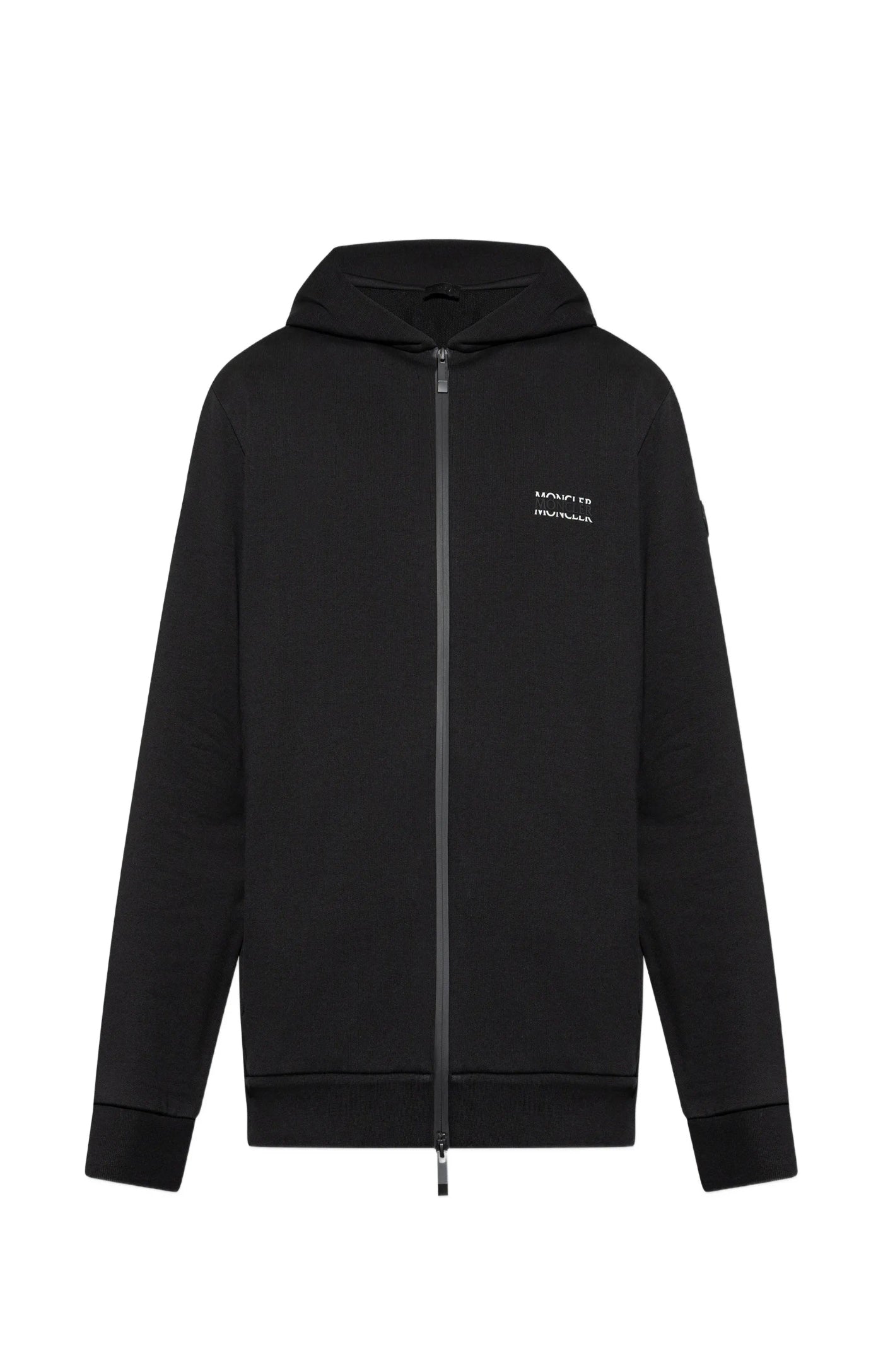 Cargar imagen en el visor de la galería, Logo Cotton Fleece Zip-Up Hoodie