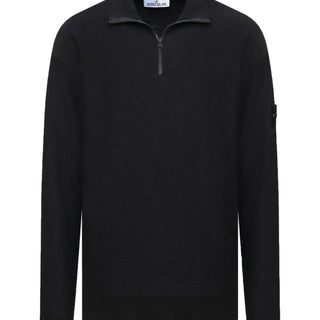 Zip collar sweater