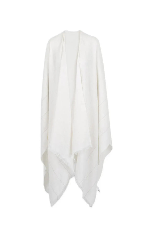 Load image into Gallery viewer, Frayed striped coat