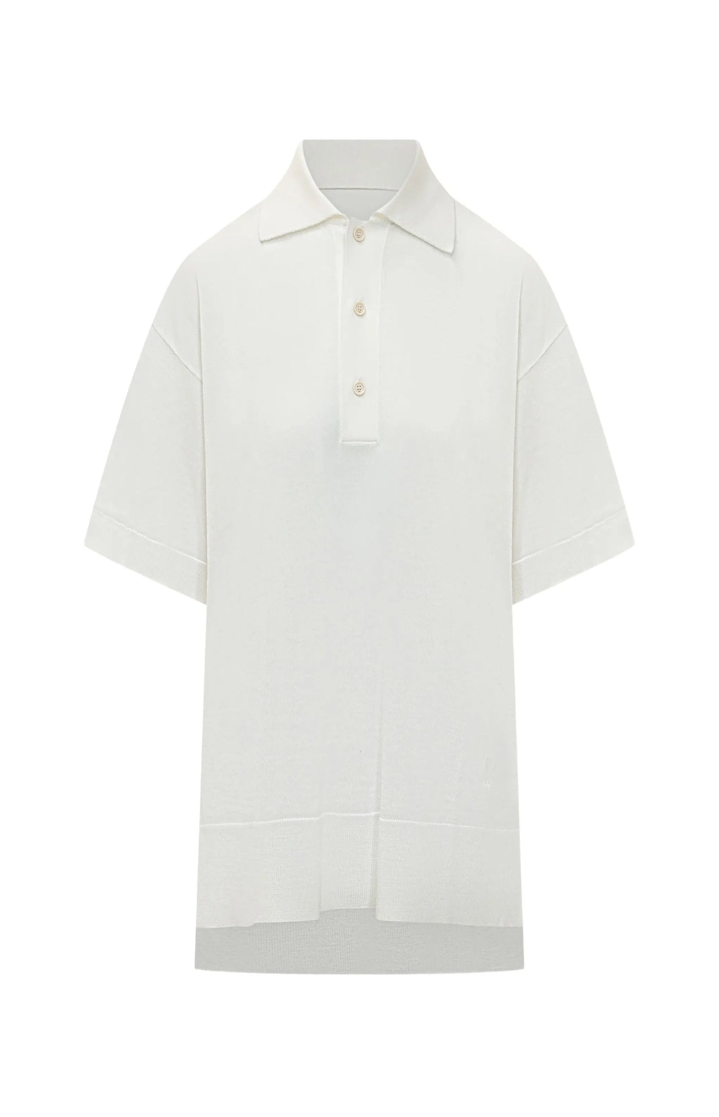 Cargar imagen en el visor de la galería, Ami White Polo Shirts