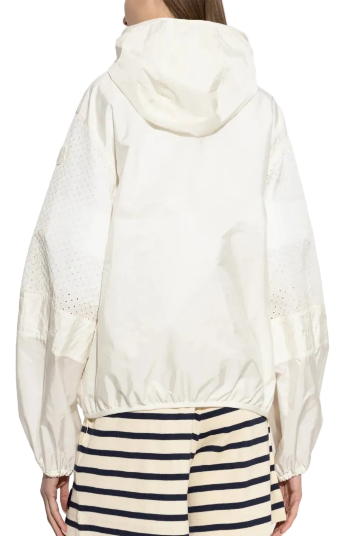 Cargar imagen en el visor de la galería, Perforated hooded jacket