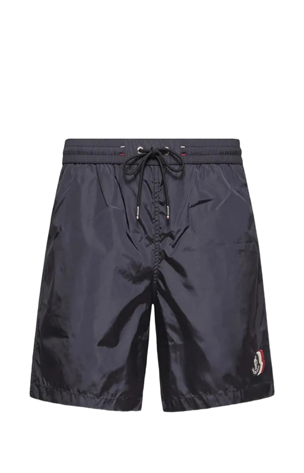 Load image into Gallery viewer, Logo Patch Swim Shorts