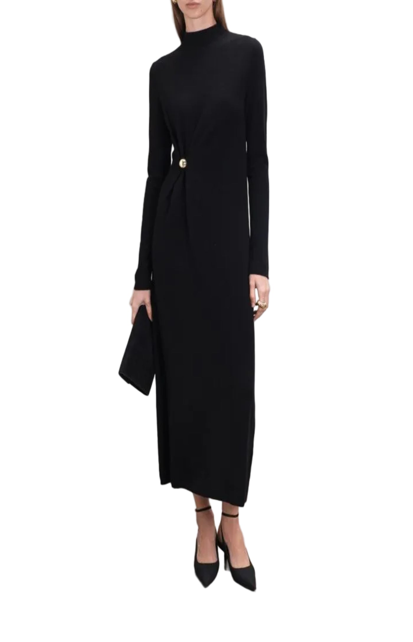 Cargar imagen en el visor de la galería, Wool and Cashmere Dress