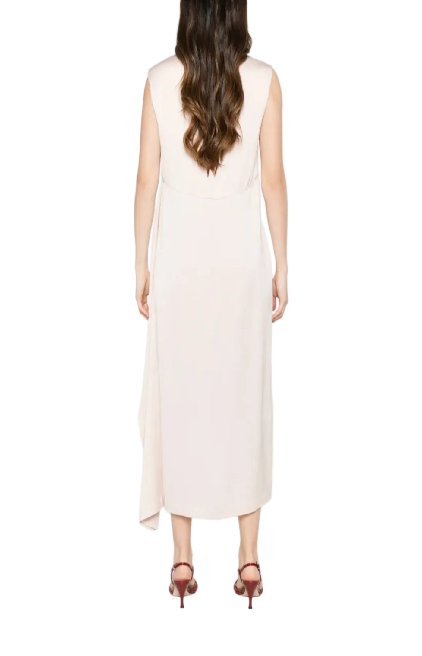 Cargar imagen en el visor de la galería, Sleeveless midi dress