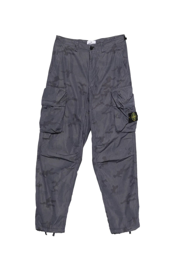 Load image into Gallery viewer, Camouflage-print ripstop cargo pants