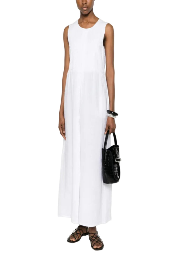 Load image into Gallery viewer, Pleated-bodice sleeveless dress