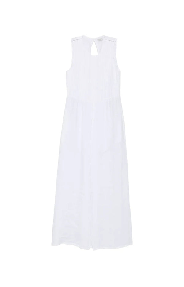 Load image into Gallery viewer, Pleated-bodice sleeveless dress