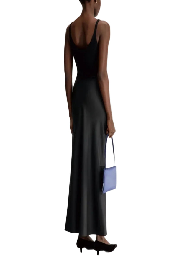 Load image into Gallery viewer, ELI Silk twill maxi skirt