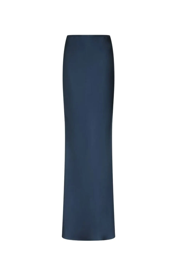 Load image into Gallery viewer, Eli silk twill A-line maxi skirt