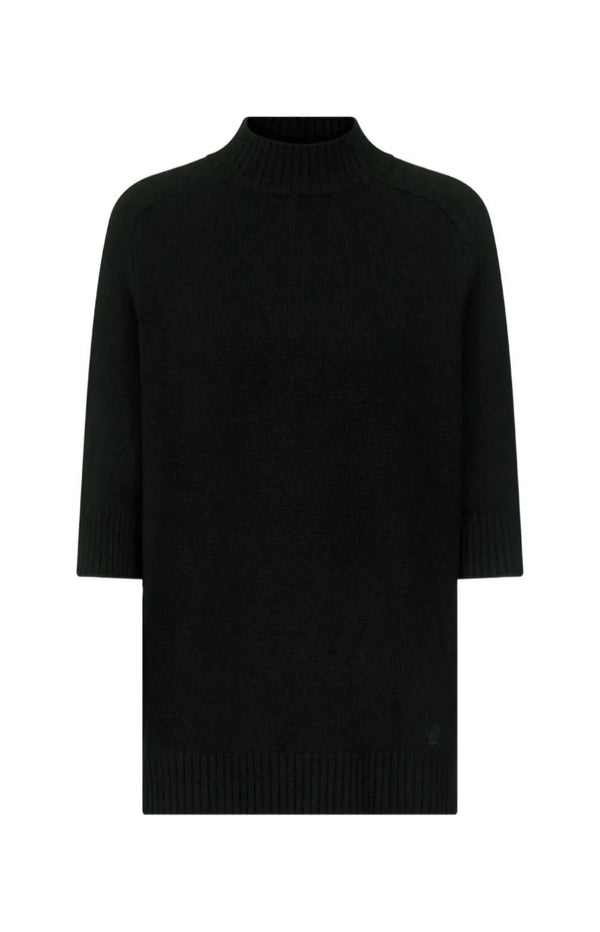 Load image into Gallery viewer, Ruth stand-collar cashmere jumper
