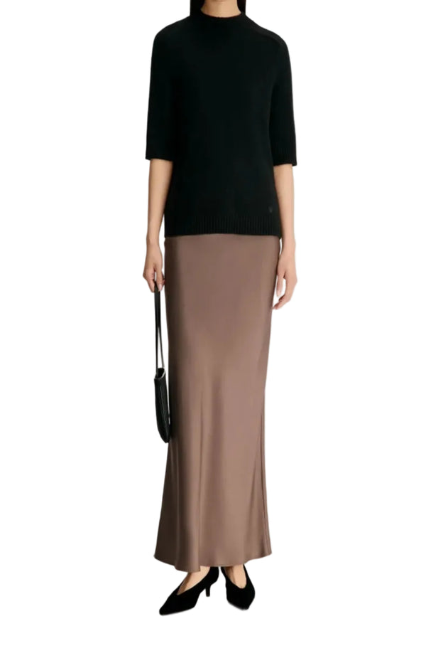Load image into Gallery viewer, Ruth stand-collar cashmere jumper