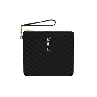 CASSANDRE MATELASSÉ A5 POUCH IN LEATHER