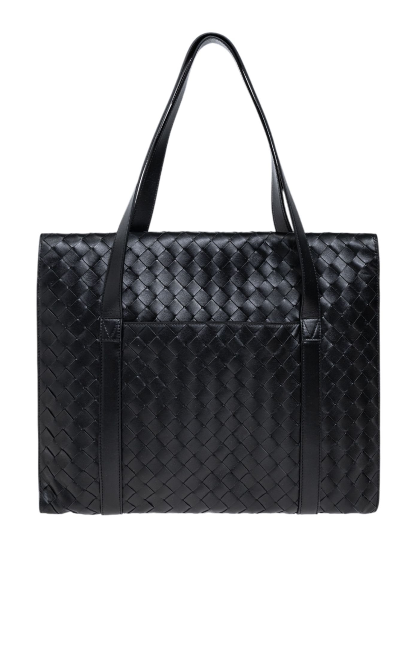 Cargar imagen en el visor de la galería, Black leather briefcase