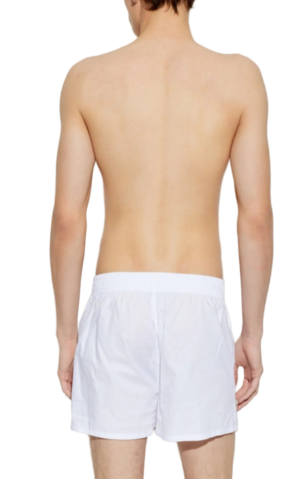 Charger l'image dans la galerie, White Cotton Black Ami De Coeur Boxer