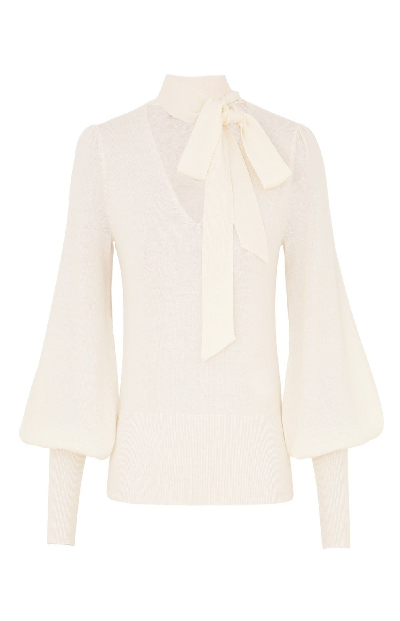 Cargar imagen en el visor de la galería, Tie Neck Sweater