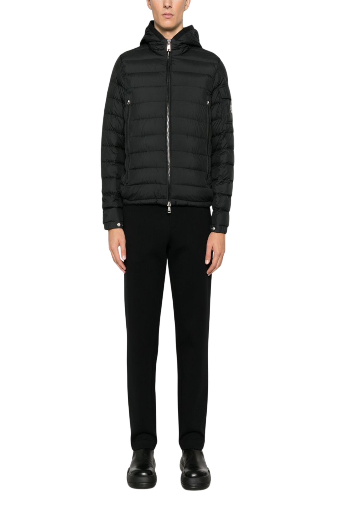 Cargar imagen en el visor de la galería, Moncler logo-patch track pants
