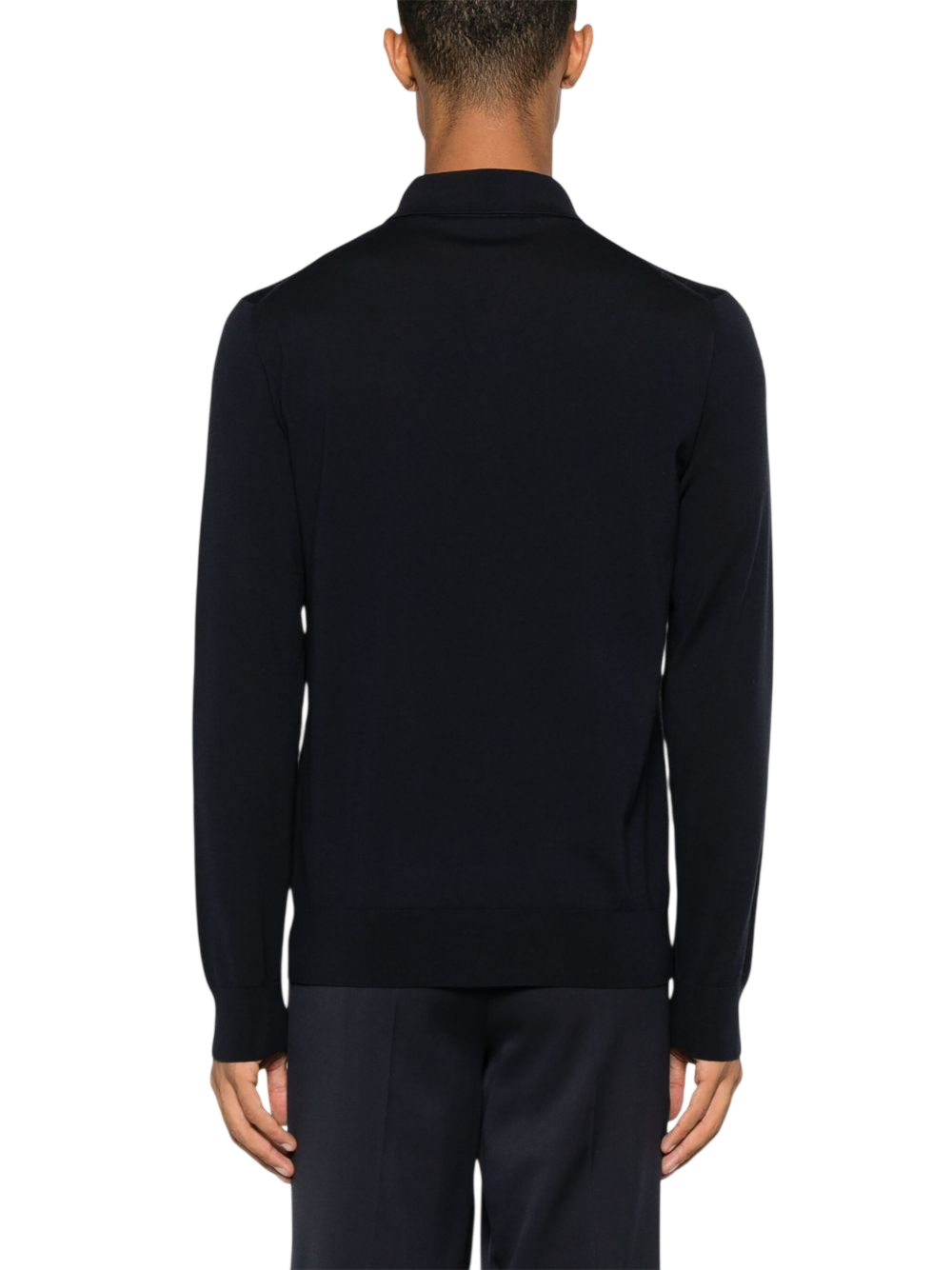 Cargar imagen en el visor de la galería, Brioni zip-fastening wool polo shirt
