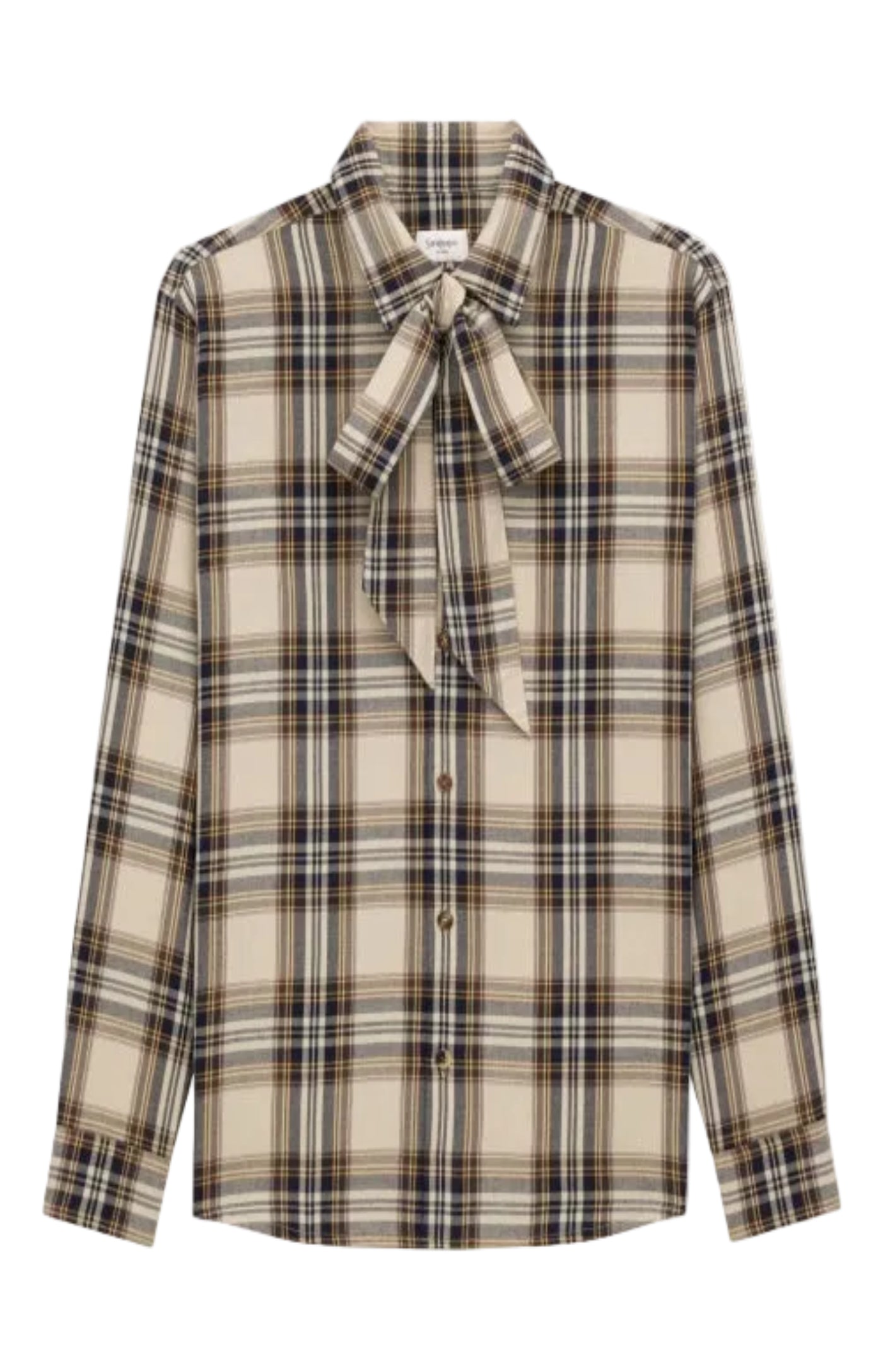 Cargar imagen en el visor de la galería, Checked cotton shirt