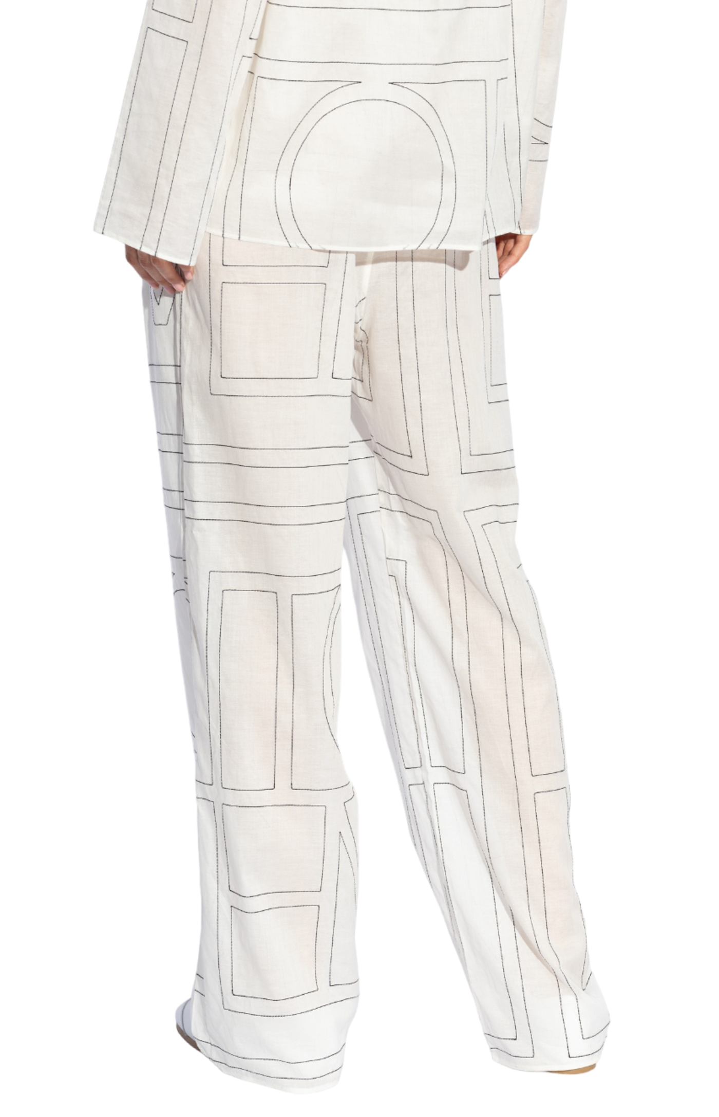 Cargar imagen en el visor de la galería, Loose-Fit pants with logo