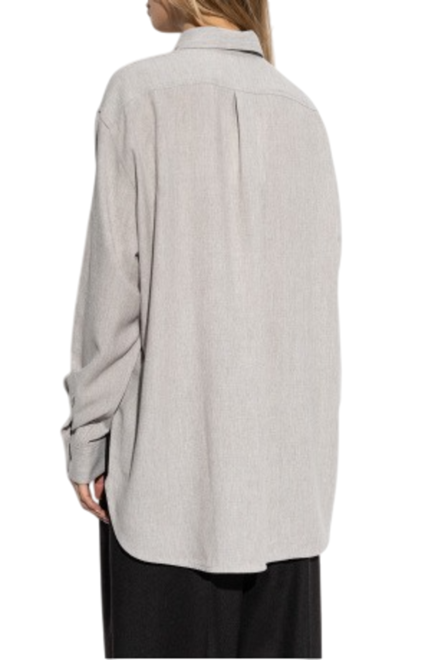 Cargar imagen en el visor de la galería, Toteme Grey Loose Fit Shirt
