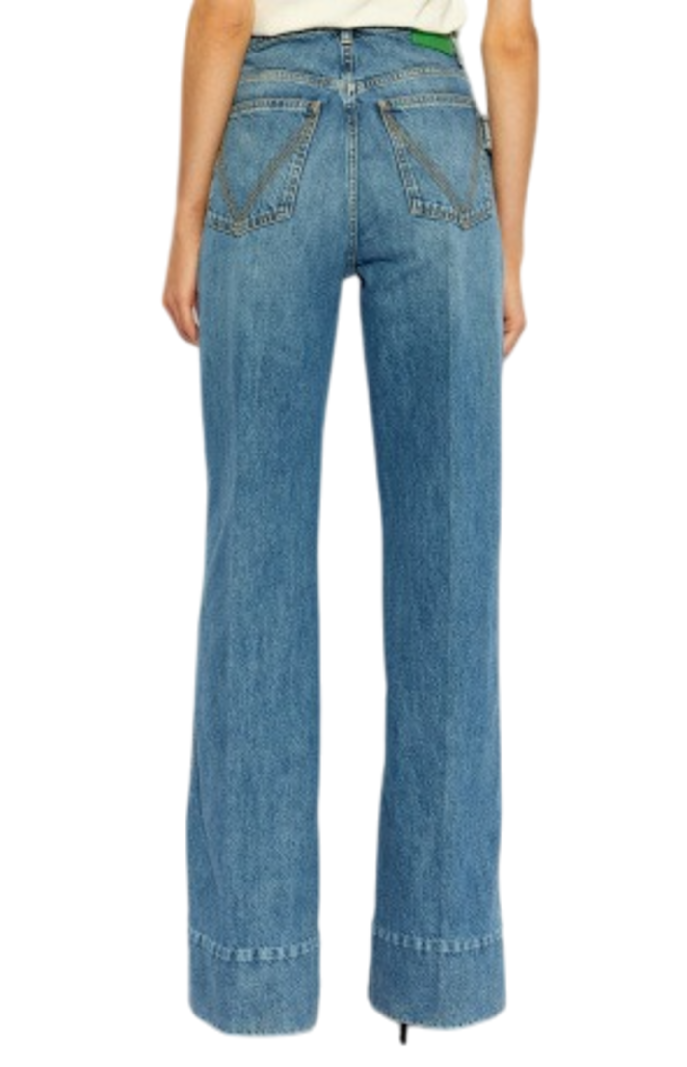 Cargar imagen en el visor de la galería, Blue high waist jeans