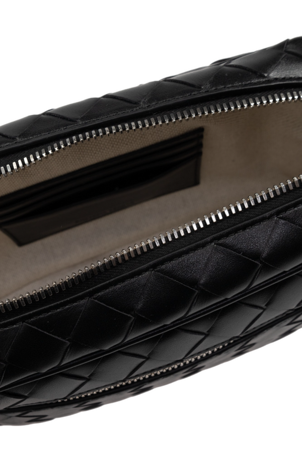 Load image into Gallery viewer, Black leather handbag