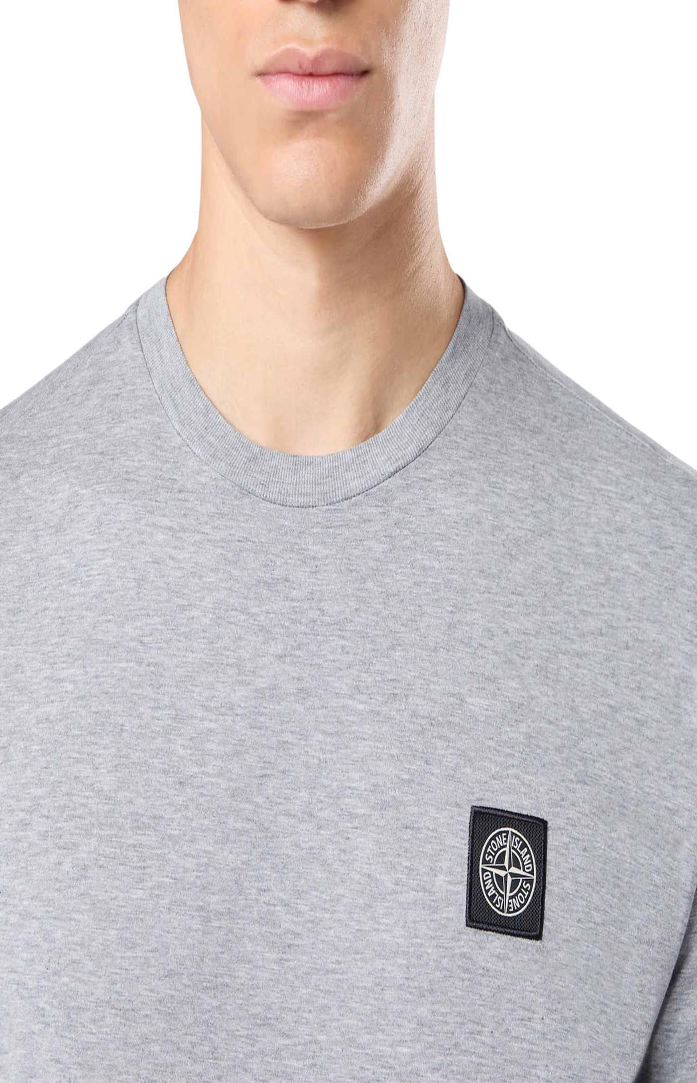 Cargar imagen en el visor de la galería, Stone Island Melange Jersey T-Shirt