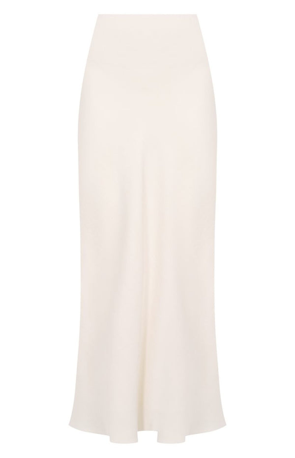 Load image into Gallery viewer, Side-slit fluid maxi skirt