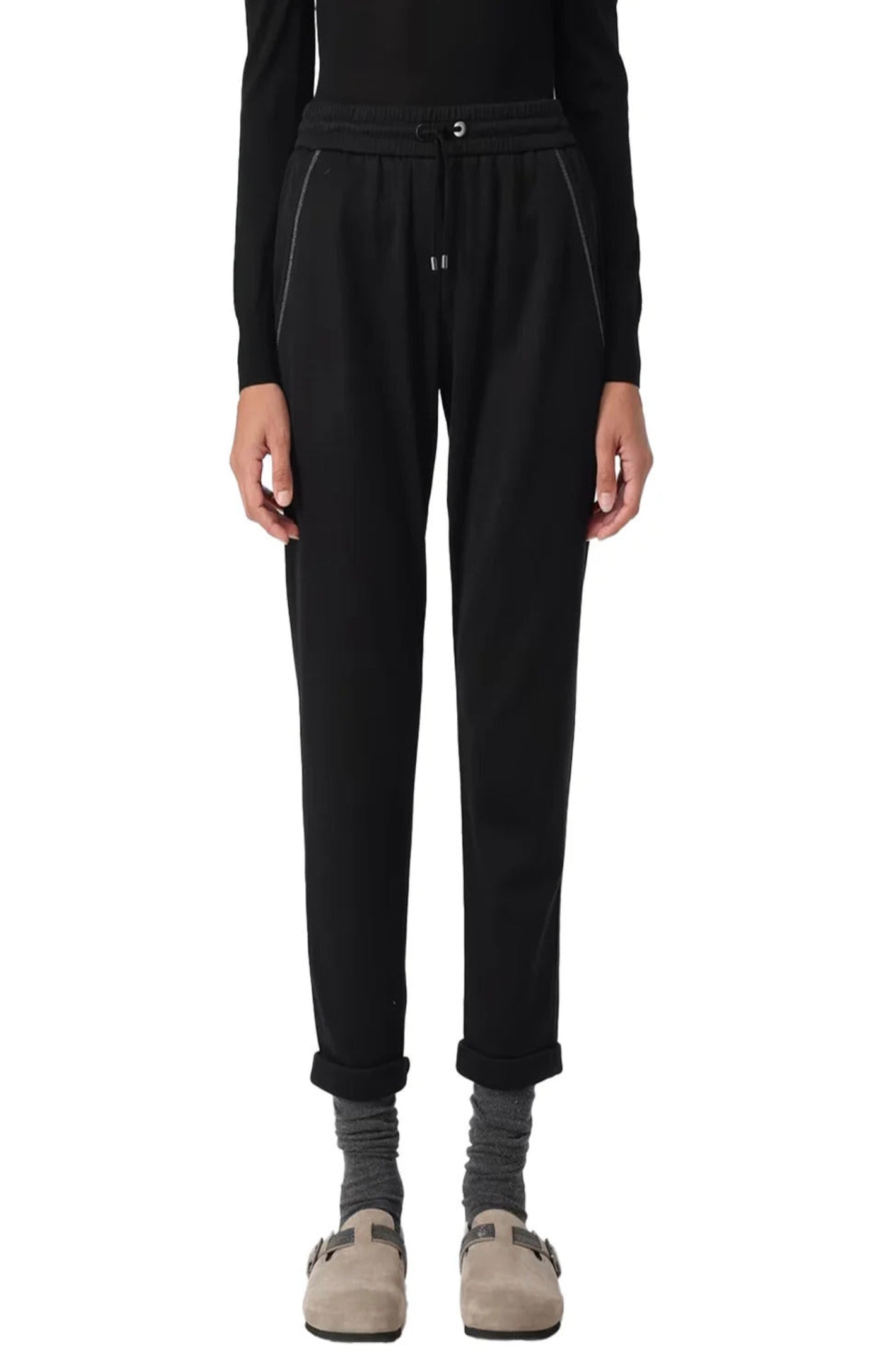 Cargar imagen en el visor de la galería, Brunello Cucinelli Terry Trousers Grey