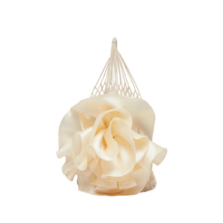 Small Devana bag in cream