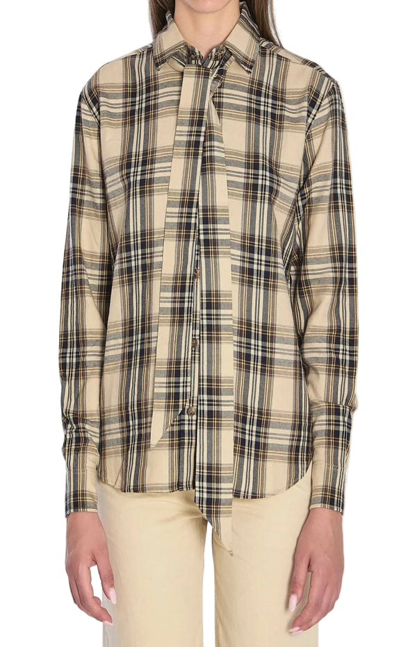 Load image into Gallery viewer, Checked cotton shirt