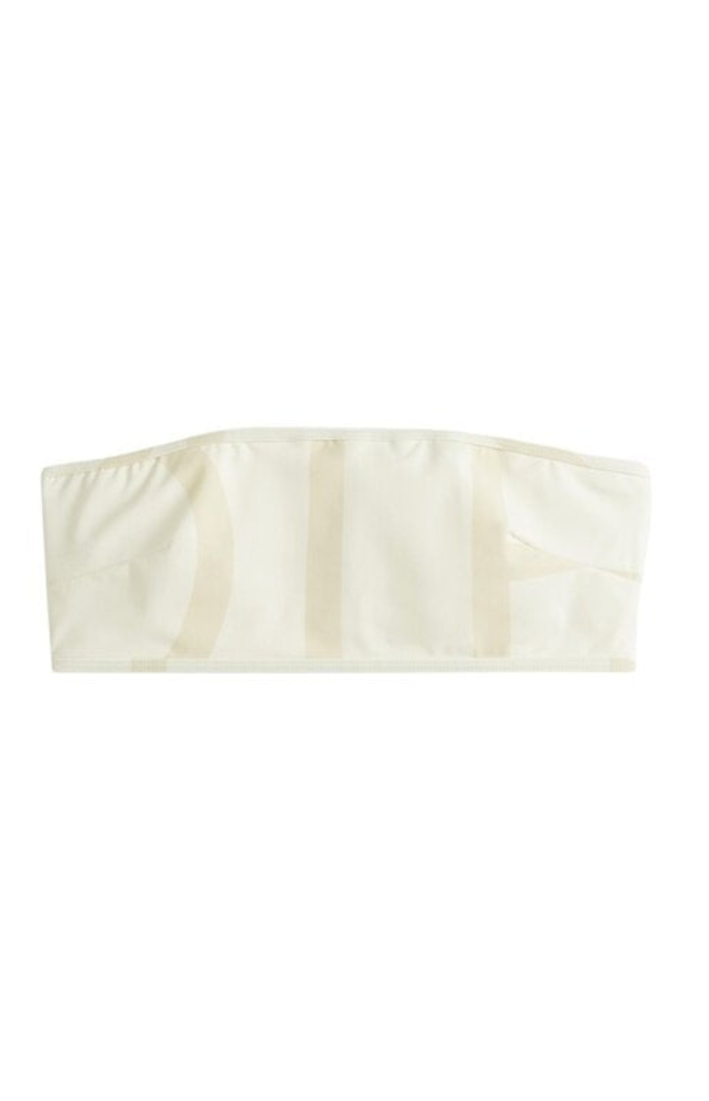Cargar imagen en el visor de la galería, Monogram strapless bikini top