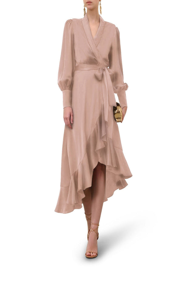 Load image into Gallery viewer, Wrapped Asymmetric Dress