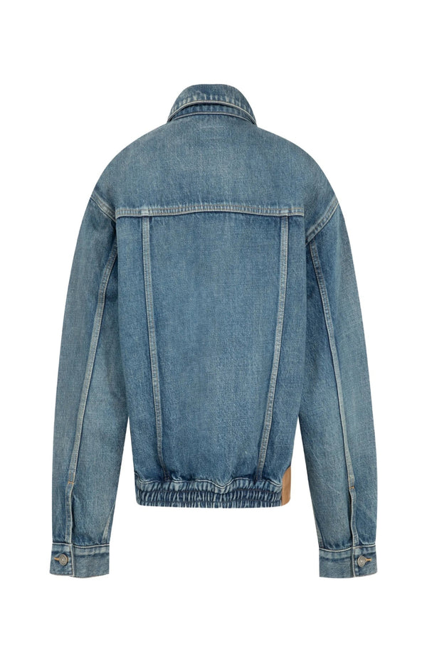 Load image into Gallery viewer, Saint Laurent 70s Trucker Denim Jacket