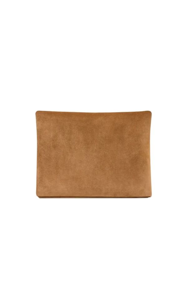 Laden Sie das Bild in den Galerie-Viewer, CASSANDRE large envelope pouch in suede
