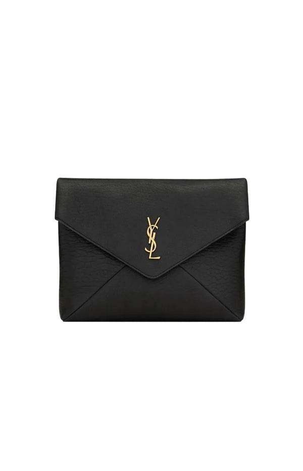 Load image into Gallery viewer, CASSANDRE large envelope pouch in lambskin