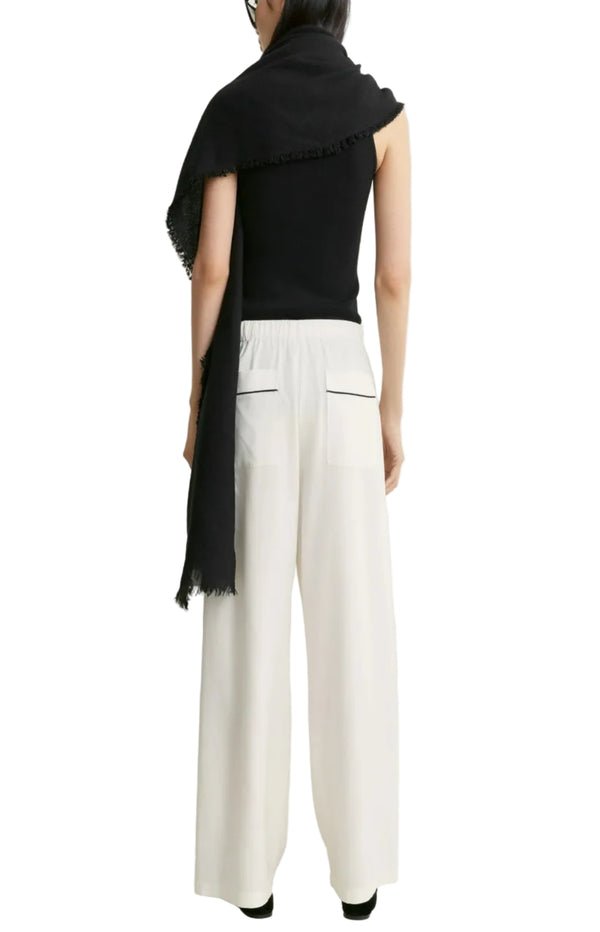 Load image into Gallery viewer, Piped silk trousers