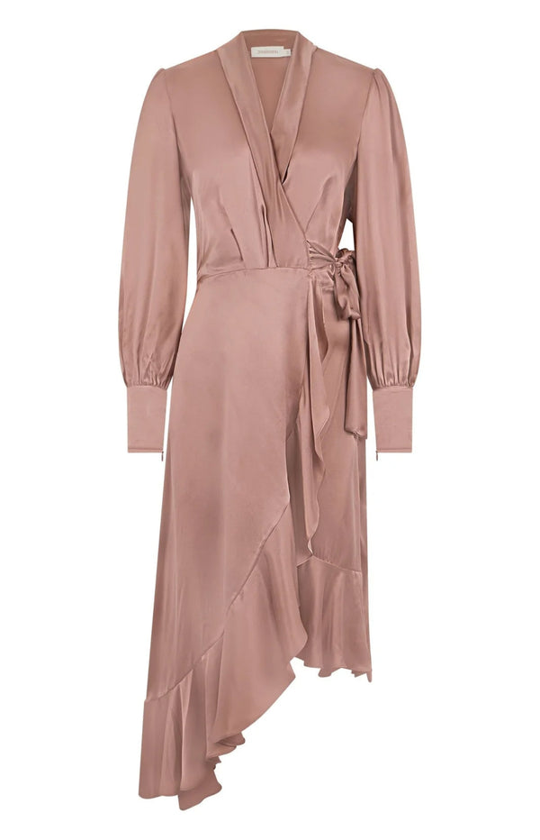 Load image into Gallery viewer, Wrapped Asymmetric Dress