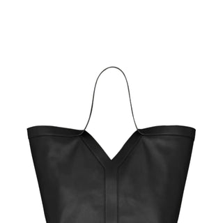 Y TOTE IN LEATHER