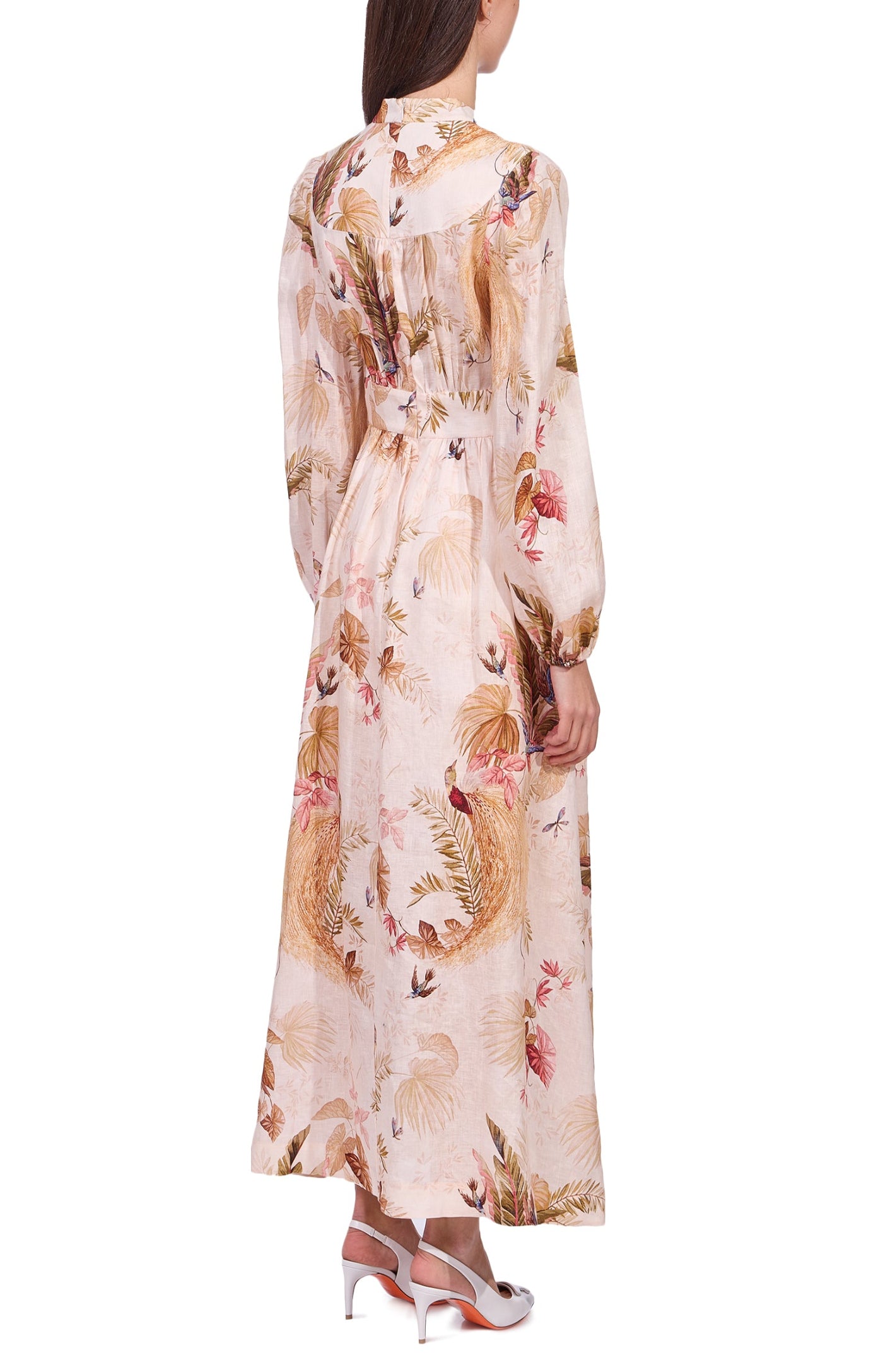 Load image into Gallery viewer, Linen midi dress