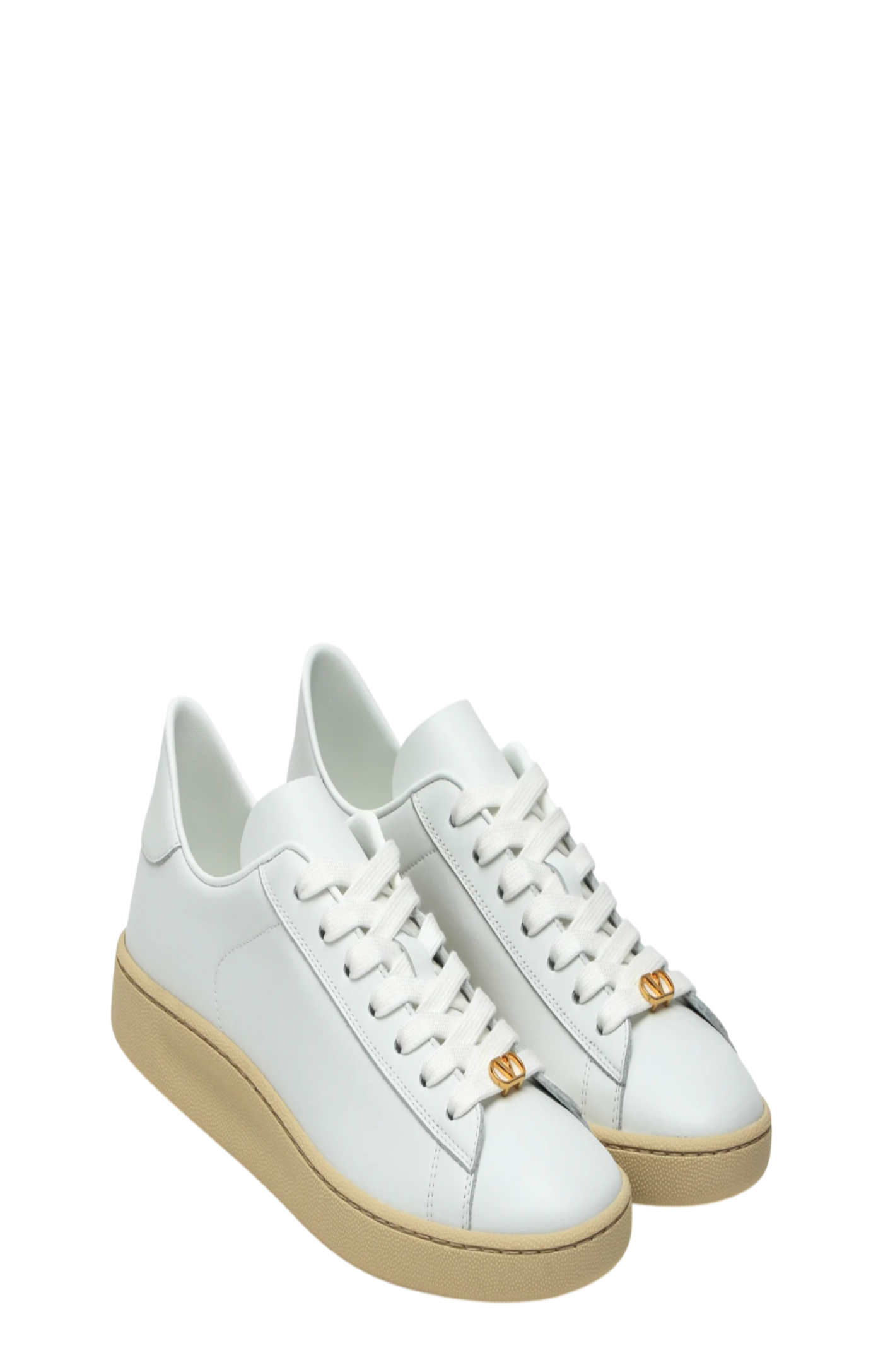 Load image into Gallery viewer, White leather Royco sneakers