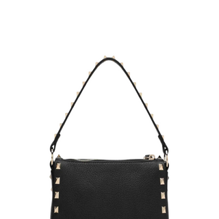 Black small Rockstud shoulder bag
