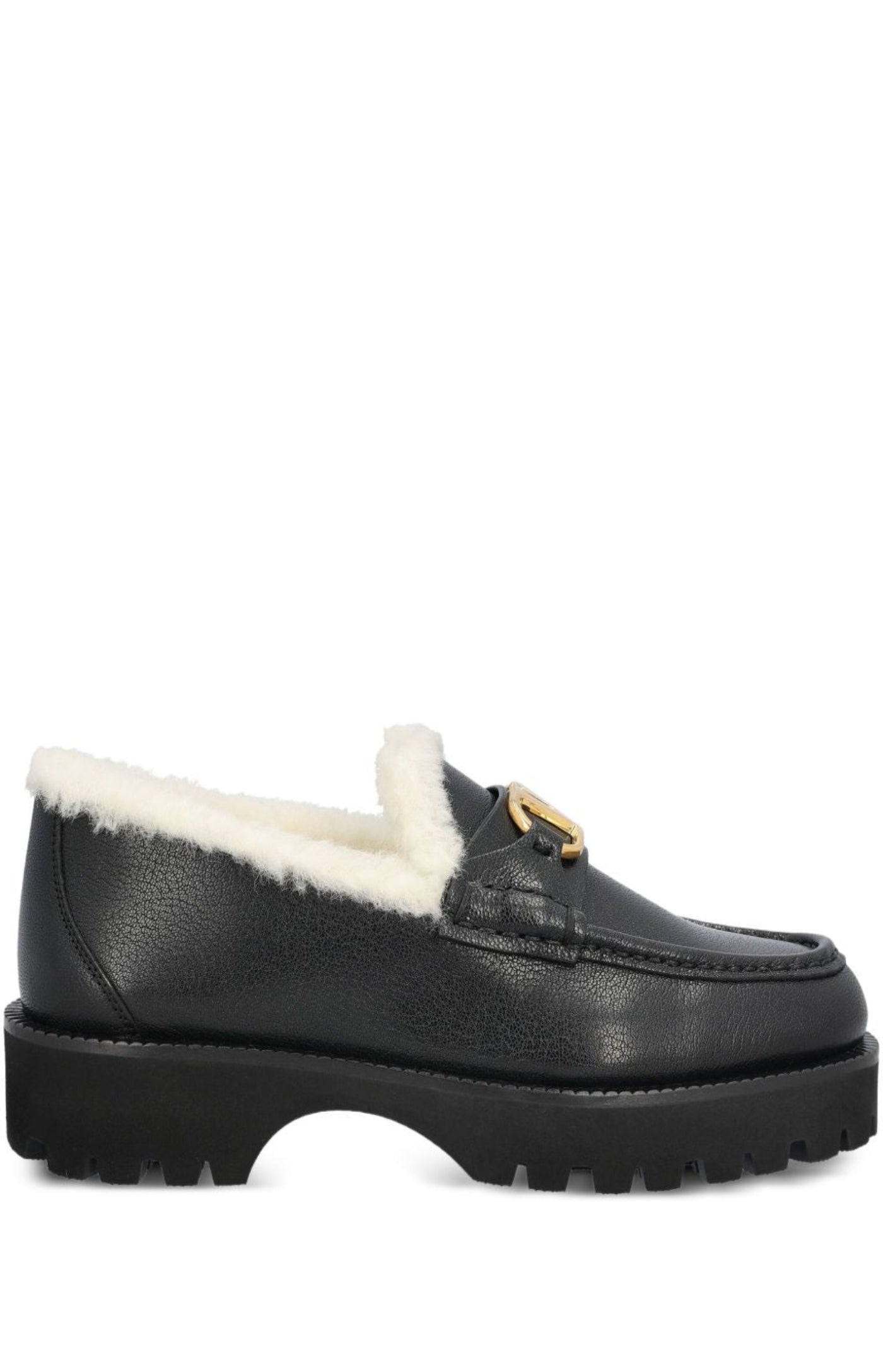 Cargar imagen en el visor de la galería, Logo leather loafers